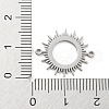 Non-Tarnish 304 Stainless Steel Hollow Connector Charms STAS-P332-12P-3