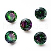 Cubic Zirconia Pointed Back Cabochons ZIRC-H108-12B-001VR-2