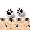 Opaque Acrylic Beads OACR-Z027-04A-01-3