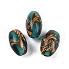 Opaque Handmade Lampwork Beads BLOW-D006-05C-2
