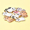 10Pcs Rack Plating Alloy Enamel Pendants FIND-FS0002-53C-9