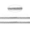 Tarnish Resistant 304 Stainless Steel Cuban Link Chains CHS-E018-13P-C-1