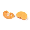 Cookie Luminous Resin Cabochons CRES-T026-02D-5