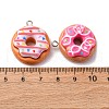 Opaque Resin Pendants CRES-D309-02P-3
