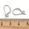 Brass Earring Hooks X-KK-L075-008P-3
