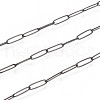 304 Stainless Steel Paperclip Chains CHS-F010-01C-B-2