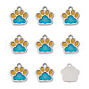 Alloy Enamel Pendants ENAM-TAC0001-06D-2