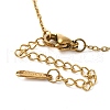 Brass Pave Clear Cubic Zirconia Heart Wing Pendant Necklaces NJEW-M080-01G-3