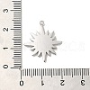 Non-Tarnish 304 Stainless Steel Pendants STAS-K263-36P-3