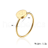 Stylish Stainless Steel Flat Round with Star Ring for Women's Daily Wear GH9687-3-1