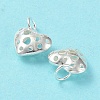 925 Sterling Silver Hollow Charms STER-E069-04S-2