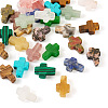30Pcs 15 Styles Natural & Synthetic Mixed Gemstone Beads G-TA0002-13-3