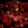 Luminous Opaque Resin Cabochons CRES-U006-01I-3