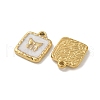 304 Stainless Steel Enamel Pendants STAS-I322-87G-01-2