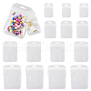  100Pcs 4 Styles Transparent Plastic Zip Lock Bags OPP-TA0001-03-11