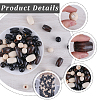Gorgecraft 150Pcs Natural Wood Beads WOOD-GF0002-17-6
