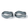 Non-magnetic Synthetic Hematite Finger Rings RJEW-H544-03C-1