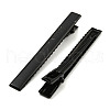(Defective Closeout Sale: Scratch)Iron Alligator Hair Clips Findings PHAR-XCP0001-25C-2