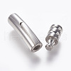 304 Stainless Steel Bayonet Clasps STAS-A035H-4P-4