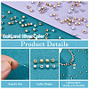 Hobbspring 400Pcs 2 Colors Plastic Beads FIND-HS0001-27-4