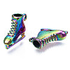 Rainbow Color Alloy Pendants PALLOY-N156-148-NR-3