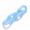 Imitation Jelly Acrylic Linking Rings OACR-S036-006A-F01-2
