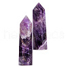 Natural Amethyst Hexagonal Decoration Ornament PW-WG79962-03-1