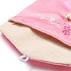 Chinese Style Floral Cloth Jewelry Storage Pouches AJEW-D065-01B-04-3