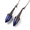 Gemstone Dowsing Pendulums G-L524-06R-2