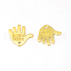 Tibetan Style Alloy Charms X-K095I011-1