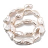 Natural Baroque Keshi Pearl Beads Strands PEAR-P064-07A-01A-3