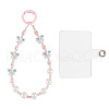 Resin Beads Mobile Straps AJEW-TAC0006-10C-1
