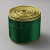 10 Yards Single Face Velvet Wired Ribbon SRIB-WH0011-133C-2