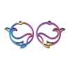 Ion Plating(IP) 304 Stainless Steel Pendants STAS-L020-023RC-1