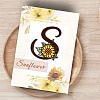 Flower Letter S Carbon Steel Cutting Dies Stencils DIY-WH0309-2371-5