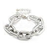 Chunky Aluminum Cable Chain Necklaces for Women NJEW-K261-01A-P-2