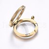 304 Stainless Steel Magnetic Floating Locket Pendants STAS-O103-35G-3