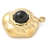 Natural Obsidian Pendants STAS-K291-03A-02-2
