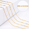 SOFPLATE 10M Brass Paperclip Chains CHC-SP0001-02G-6