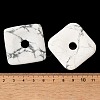 Frosted Natural Howlite Pendants G-C138-03B-3