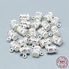 925 Sterling Silver Tube Bails STER-T002-45S-3