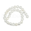 Handmade Silver Foil Glass Beads Strands FOIL-F002-01F-3
