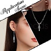 SUNNYCLUE 80Pcs Tibetan Style Alloy Pendants TIBE-SC0003-04-5