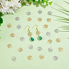Unicraftale 80Pcs 2 Colors Long-Lasting Plated Brass Links Connector Charms KK-UN0003-18-2