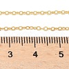 Brass Cable Chain Necklaces X-NJEW-K123-05G-3
