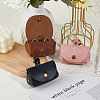PU Leather Ring Storage Gift Cases with Iron Rings & Clasps AJEW-WH0348-484A-5