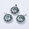 Natural & Synthetic Mixed Stone Pendants G-K234-B-2