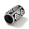 Retro 304 Stainless Steel Beads STAS-L274-020AS-2
