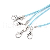 Waxed Polyester Cord Necklace Making AJEW-PH01341-10-3