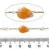 Handmade Natural Botswana Agate Nuggest Beaded Chains CHC-F020-04G-01-2